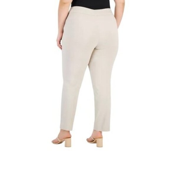 Jm Collection Stonewall Tummy Control Slim Leg Pants Plus Size 20WP Petite NWT - Picture 3 of 6